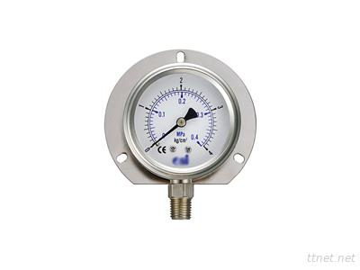 Oil-Filled Vertical All-Stainless Steel Pressore Gauges